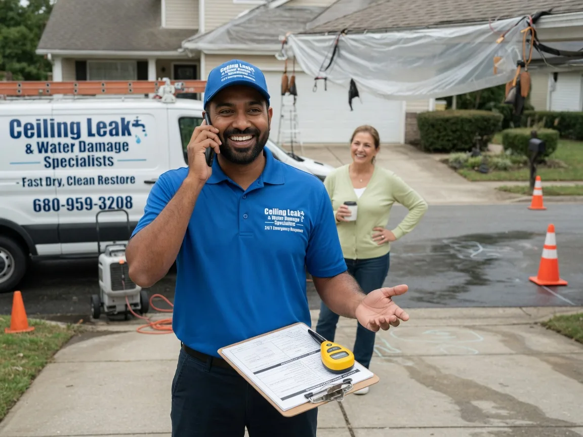 Ceiling Leak Cleanup Denmark, SC FAQs